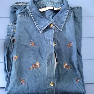 Denim shirt